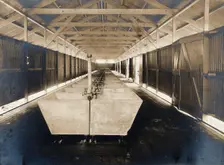 Colón, Panama: interior of the municipal wash house, 1910. Creator: Unknown
