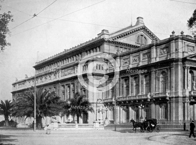 Colon Theatre, Buenos Aires, Argentina. Artist: Unknown