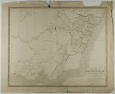 Colony of New South Wales and Australia Felix, n.d. Creator: W & AK Johnston
