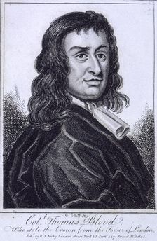 Colonel Thomas Blood, Who stole the Crown from the Tower of London, 1813. Creator: G Scott