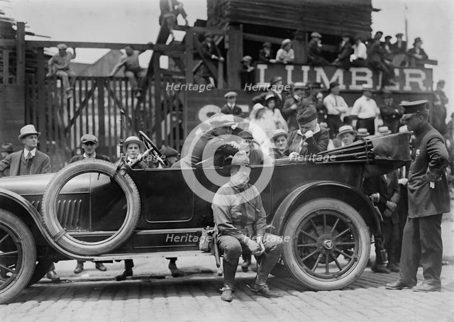 Colonel W.G. Bates & wife, between c1915 and c1920. Creator: Bain News Service.