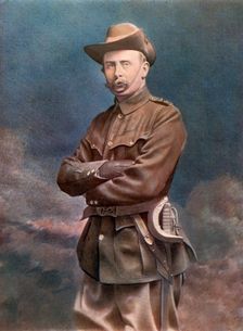 Colonel WH Mackinnon, commanding the City Imperial Volunteers, 1902.Artist: Elliott & Fry