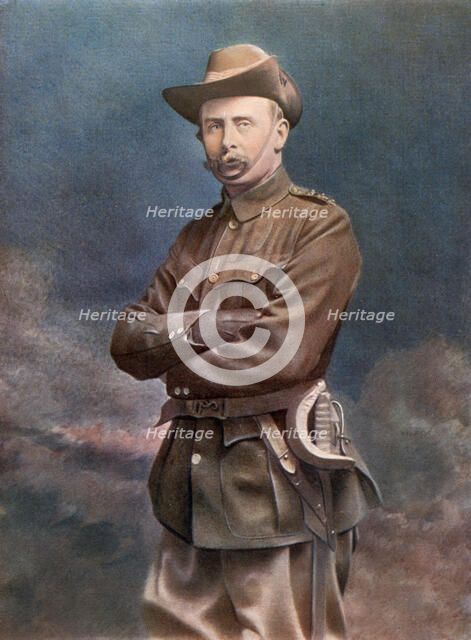 Colonel WH Mackinnon, commanding the City Imperial Volunteers, 1902.Artist: Elliott & Fry