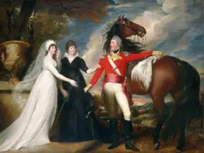 Colonel William Fitch and His Sisters Sarah and Ann Fitch, 1800/1801. Creator: John Singleton Copley
