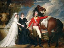 Colonel William Fitch and His Sisters Sarah and Ann Fitch, 1800/1801. Creator: John Singleton Copley