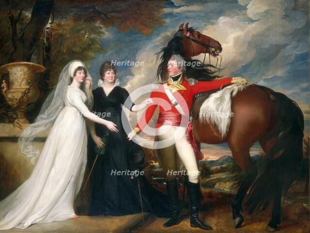 Colonel William Fitch and His Sisters Sarah and Ann Fitch, 1800/1801. Creator: John Singleton Copley.