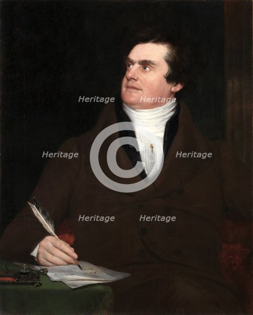 Colonel William Leete Stone, 1839. Creator: William Page (American, 1811-1885).