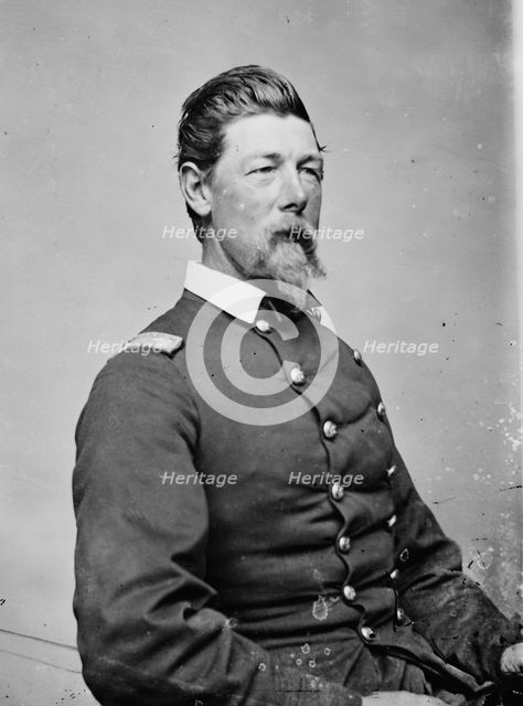 Colonel Alexander Shaler, between 1855 and 1865. Creator: Unknown.