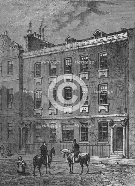 Colonel Blood's House, Westminster, London, c1870 (1878). Artist: Unknown.