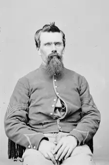Colonel Brown, US Army, between 1855 and 1865. Creator: Unknown