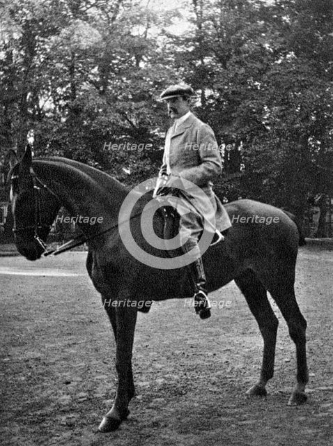 Colonel Brocklehurst at Bernsdorff, 1908.Artist: Queen Alexandra