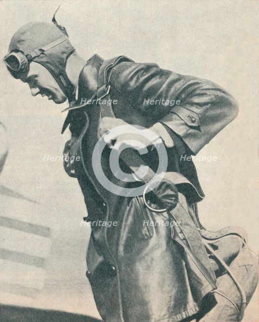 Colonel Charles A Lindbergh, American aviator, c1931 (c1937). Artist: Unknown.