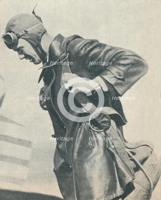 Colonel Charles A Lindbergh, American aviator, c1931 (c1937). Artist: Unknown.