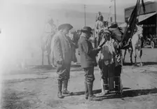 Colonel Cody & Prince of Monaco, 1913. Creator: Bain News Service