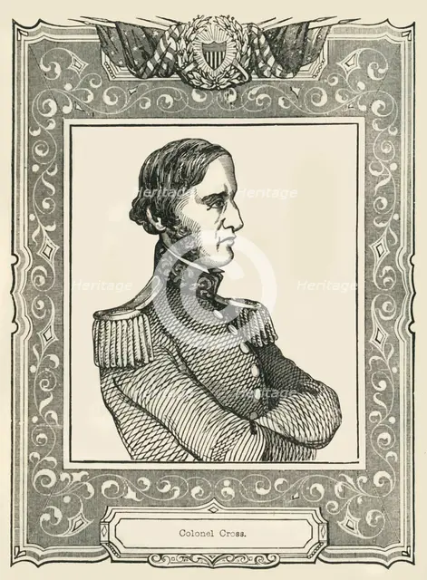 'Colonel Cross', 1849. Creator: Unknown.