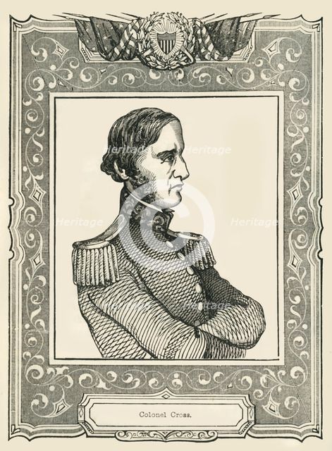 'Colonel Cross', 1849. Creator: Unknown.