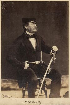 Colonel Donelly, about 1858. Creator: Unknown
