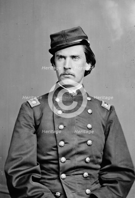 Colonel E. Olcott, US Army, between 1855 and 1865. Creator: Unknown.