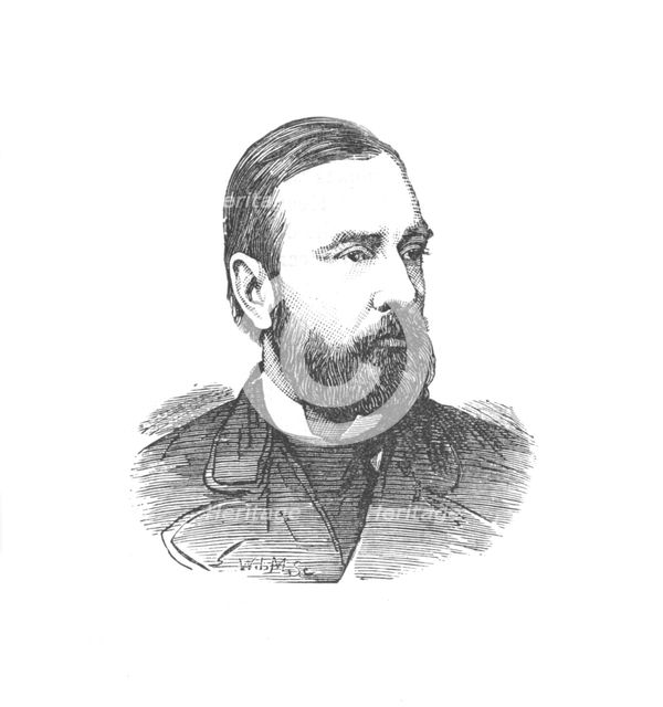 'Colonel Goodenough, Commanding the Royal Artillery', c1882. Artist: Unknown.
