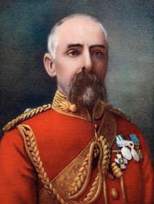 Colonel Henry Parke Airey, commanding 1st Bushmen's Contingent, South African Field Force, 1902.Artist: Kerry & Co