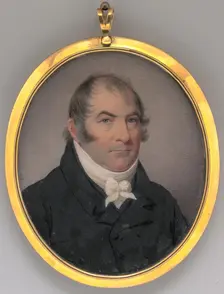 Colonel James Elliott McPherson, 1819. Creator: Charles Fraser