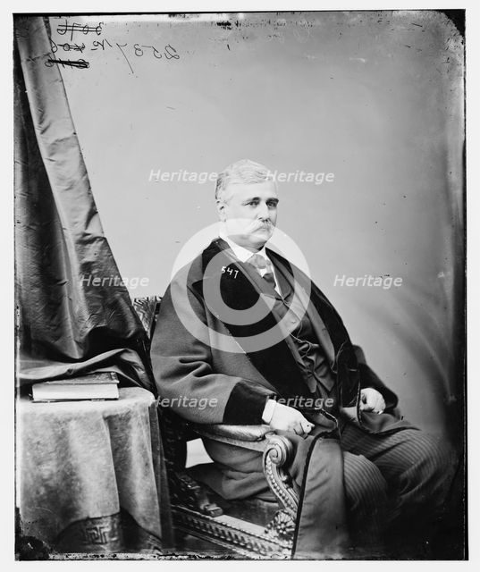 Colonel James G. Berret, between 1860 and 1875. Creator: Unknown.