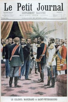 Colonel Jean-Baptiste Marchand in St Petersburg, Russia, 1902