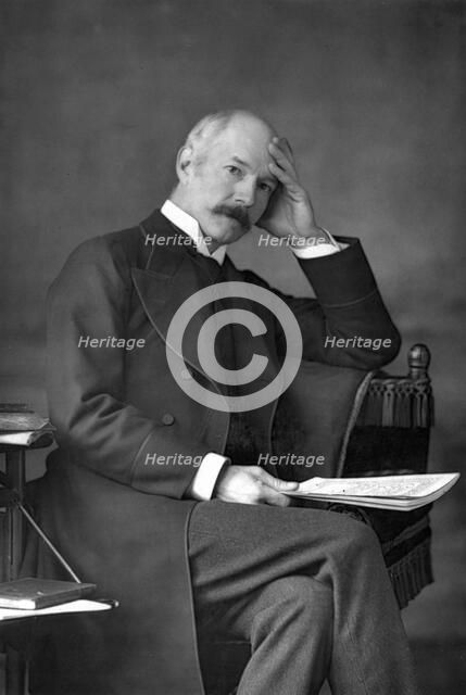 Colonel JF Maurice, 1890.Artist: W&D Downey