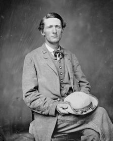 Colonel John S. Mosby, C.S.A., between 1860 and 1875. Creator: Unknown