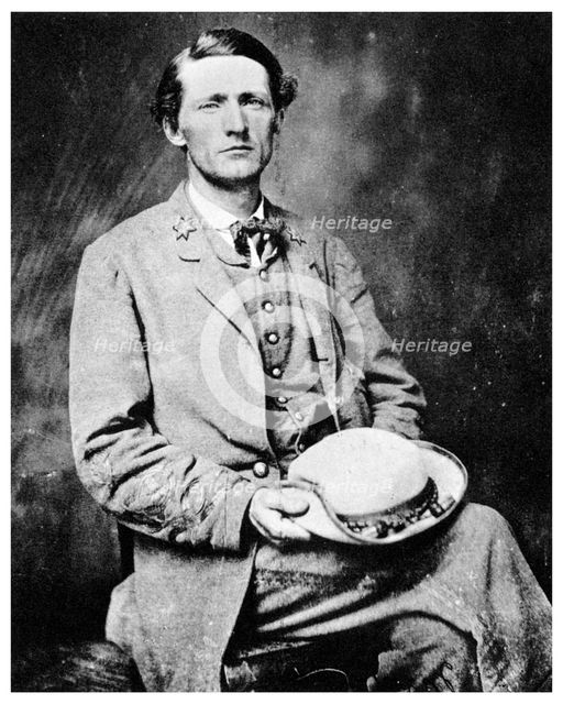Colonel John Singleton Mosby, American Confederate soldier, 1860s (1955). Artist: Unknown