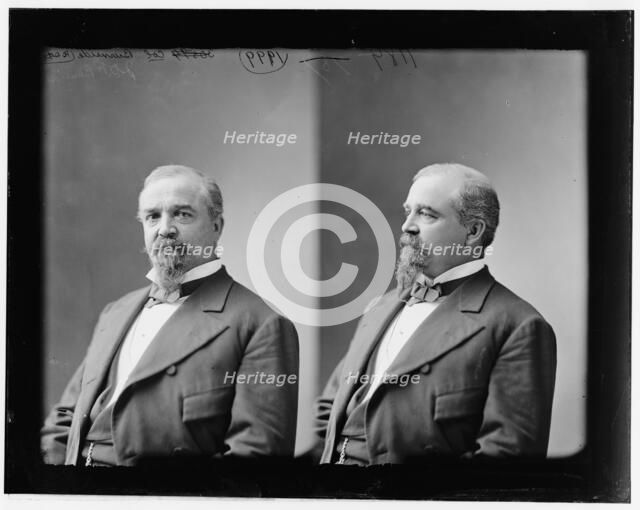 Colonel J.O.P. Burnside, 1865-1880. Creator: Unknown.