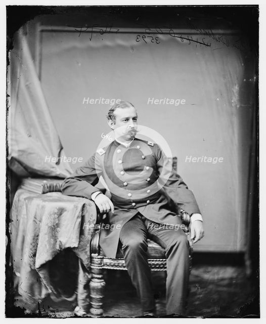 Colonel Joseph Crain Audenried, between 1860 and 1875. Creator: Unknown.