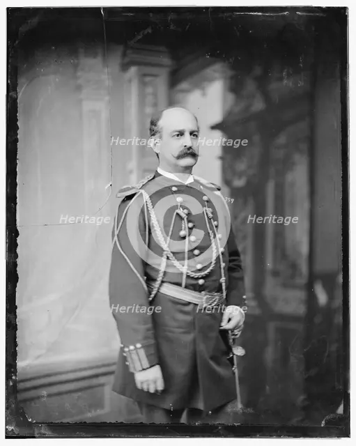 Colonel Joseph Crain Audenried, between 1865 and 1880. Creator: Unknown.