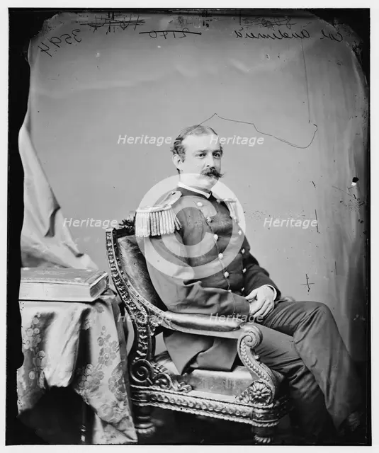 Colonel Joseph Audenried, US Army, between 1860 and 1875. Creator: Unknown.