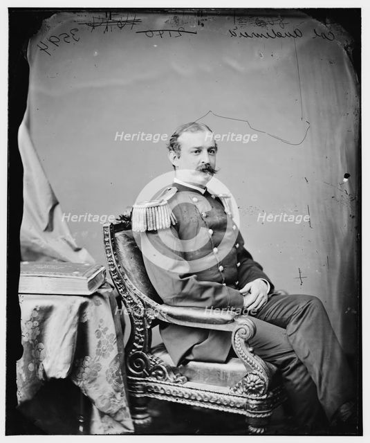 Colonel Joseph Audenried, US Army, between 1860 and 1875. Creator: Unknown.