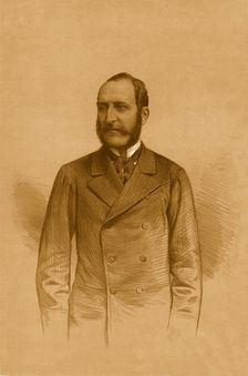 Colonel Kingscote C.B.M.P. 1879. Creator: Vincent Brooks Day & Son