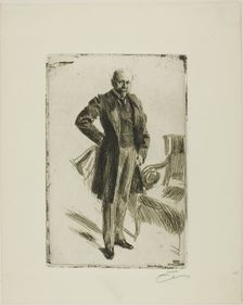 Colonel Lamont I (Whole length), 1900. Creator: Anders Leonard Zorn
