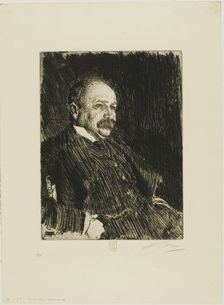 Colonel Lamont III (Bust), 1904. Creator: Anders Leonard Zorn