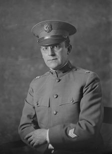 Colonel M.J. Griggs, portrait photograph, 1919 Jan. 31. Creator: Arnold Genthe