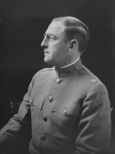 Colonel M.J. Griggs, portrait photograph, 1919 Jan. 31. Creator: Arnold Genthe