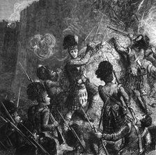 Colonel Maitland at Bhurtpore c1891. Creator: James Grant