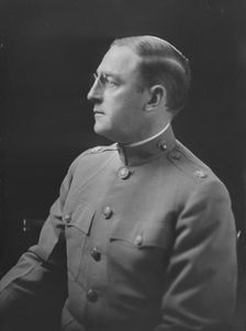 Colonel M.J. Griggs, portrait photograph, 1919 Jan. 31. Creator: Arnold Genthe
