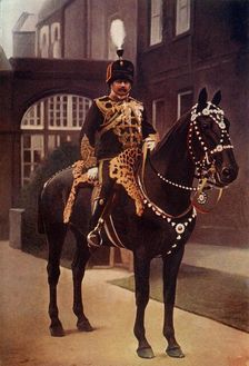 Colonel of the 10th Hussars. (H.R.H. The Prince of Wales) 1900. Creator: Gregory & Co