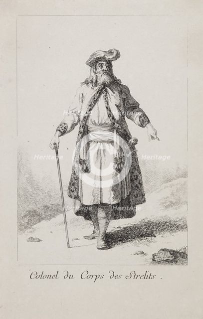Colonel of the Streltsy regiment, 1764.