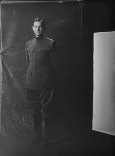 Colonel P.T. Coonley, portrait photograph, 1919 Jan. 2. Creator: Arnold Genthe
