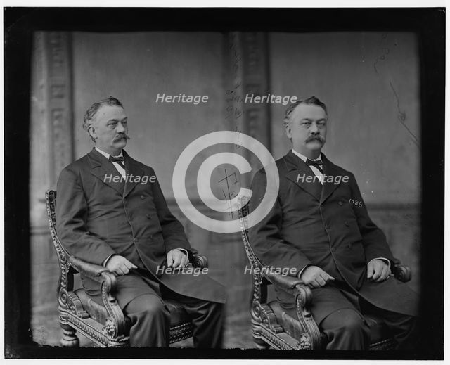 Colonel R.G. Bright, 1865-1880. Creator: Unknown.