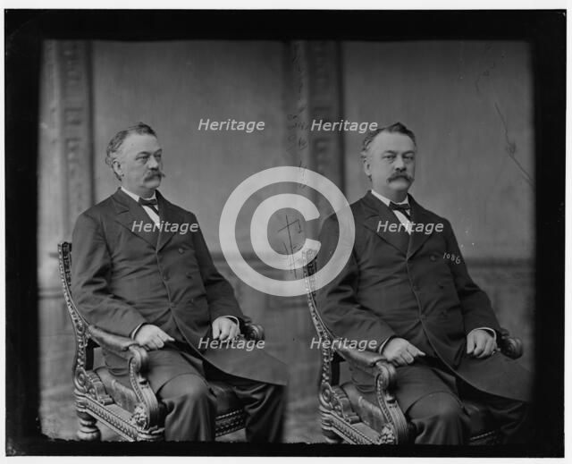 Colonel R.G. Bright, 1865-1880. Creator: Unknown.