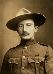 Colonel Robert S. S. Baden-Powell, The Defender of Mafeking 1900. Creator: Elliott & Fry