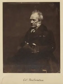 Colonel Rowlandson, about 1858. Creator: Unknown