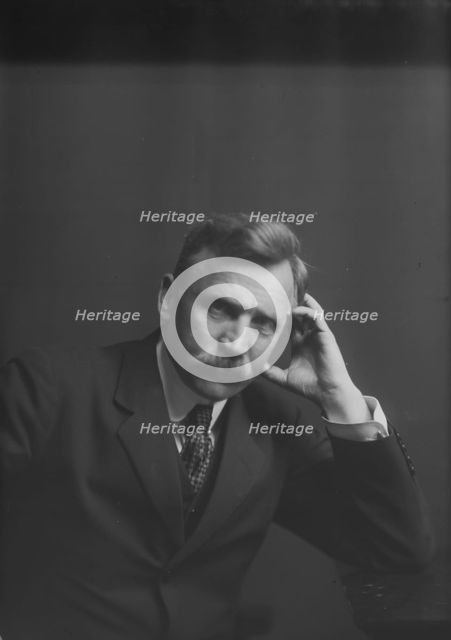 Colonel S.S. McClure, portrait photograph, ca. 1911. Creator: Arnold Genthe.